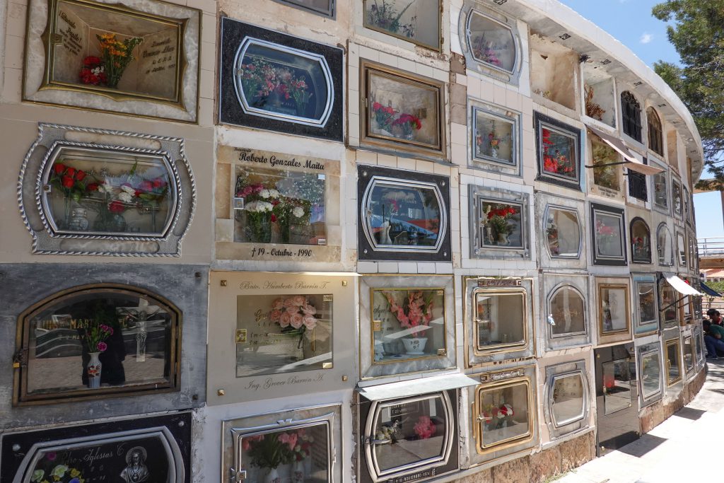 Friedhof Sucre, Bolivien