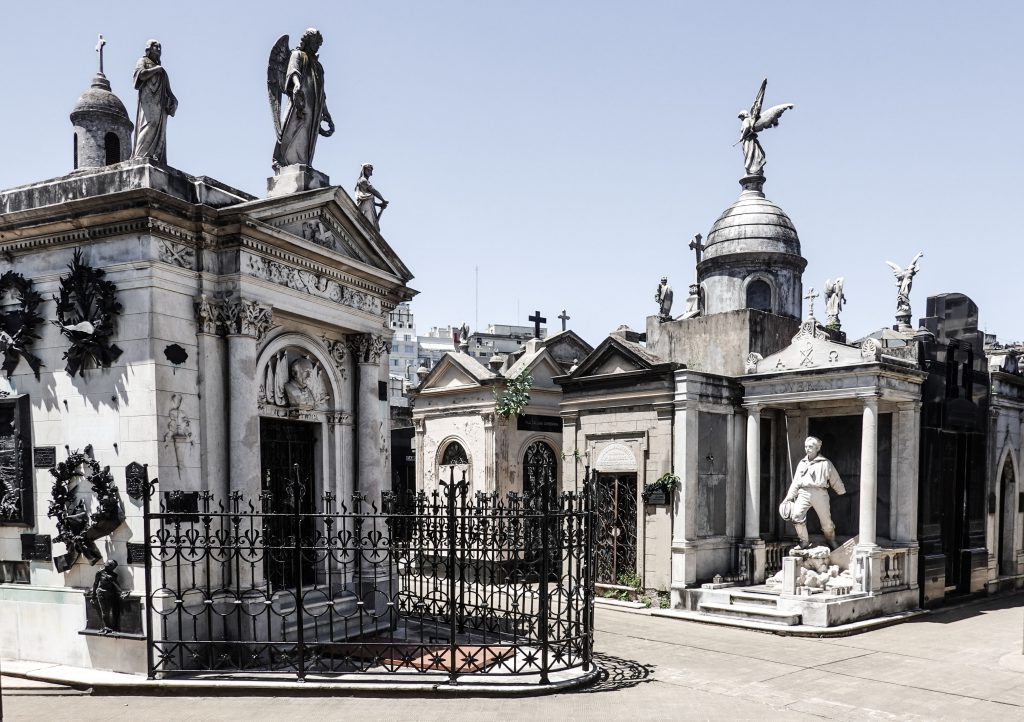 Fotos von südamerikanischen Friedhöfen