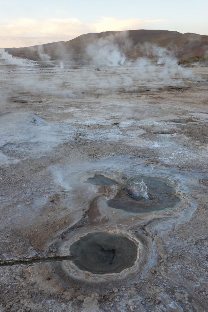 Geysirfeld von El Tatio Atacama Chile