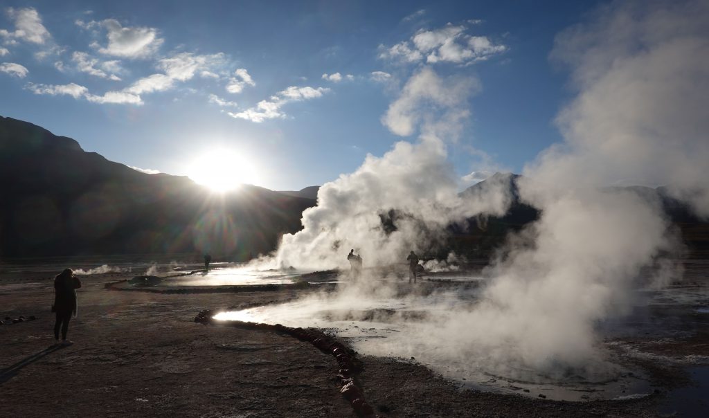 Geysirfeld von El Tatio Atacama Chile