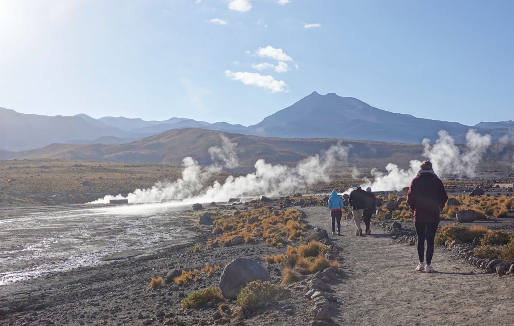 Geysirfeld von El Tatio Atacama Chile