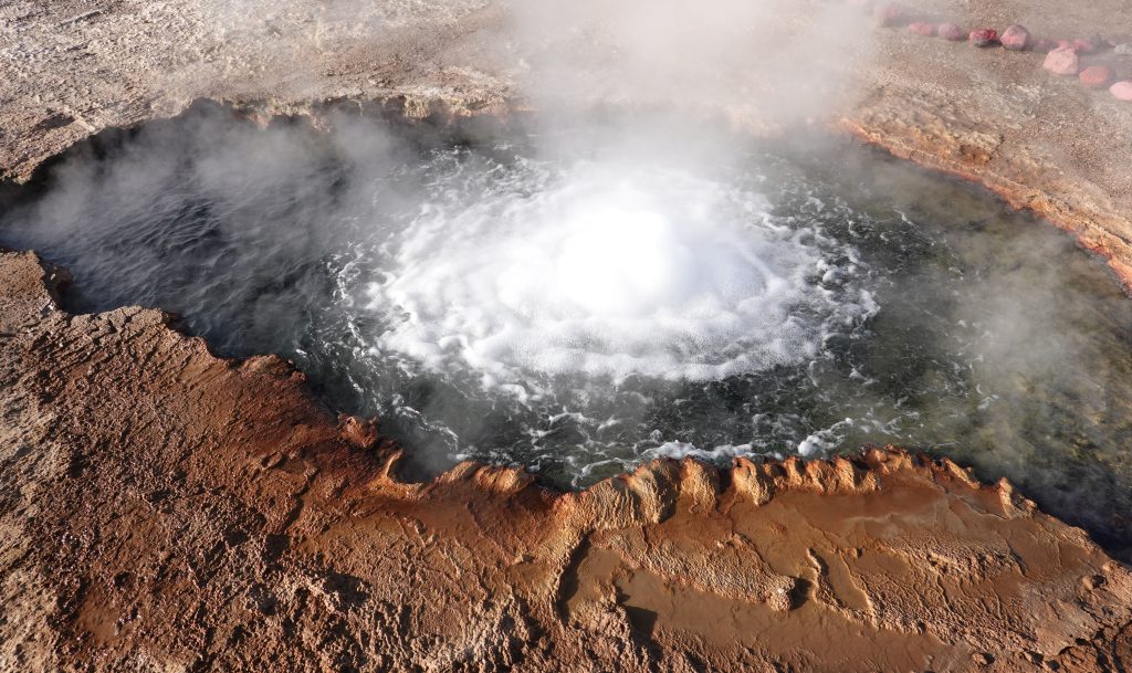 Geysirfeld von El Tatio Atacama Chile