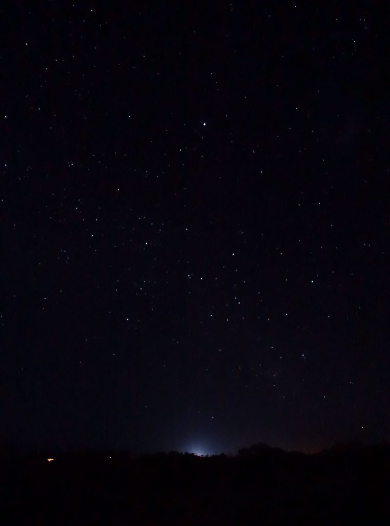 Nachthimmel über San Pedro