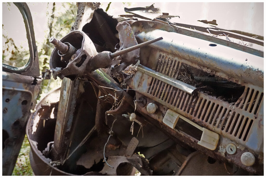 Autofriedhof Kyrkö Mosse in Schweden