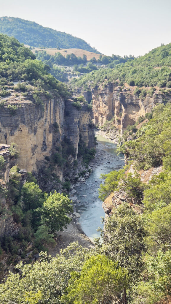 Osum-Schlucht in Albanien