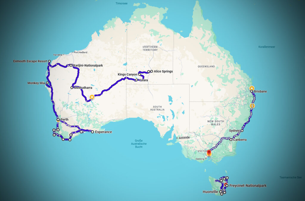 Australien Overland 2025